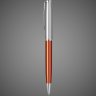 Купить Шариковая ручка Parker Sonnet Essentials Orange SB Steel CT, цвет чернил black, стержень: M, в подарочной упаковке., Металлы: нержавеющая сталь, палладий, 2026 г.