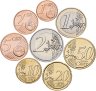 Купить Франция полный годовой набор евро 2021 (8 монет) новая карта