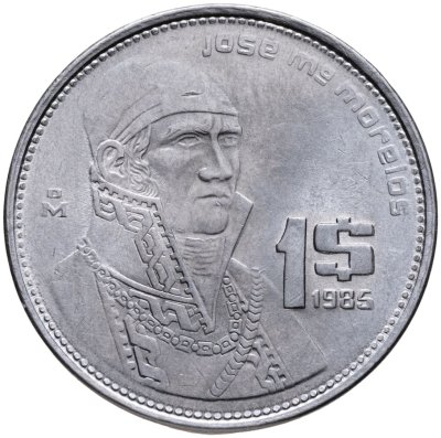 купить Мексика 1 песо (peso) 1985