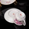 Купить Сервиз чайный "Весна" на 4 персоны (15 предметов), форма "Сударыня", автор формы Н.П. Славина, автор росписи Н.М. Павлова, фарфор, роспись, золочение, Ленинградский фарфоровый завод (ЛФЗ), СССР, 1982-1991 гг.