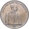 Купить Британские Виргинские острова 1 доллар 2012 Герцог Кембриджский