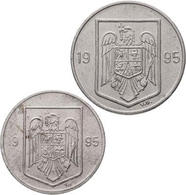 купить Румыния набор 5 и 10 леев 1995