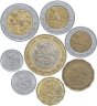 Купить Мексика набор монет 1992-1998 (8 монет)