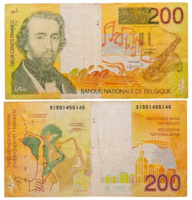 купить Бельгия 200 франков 1995 год