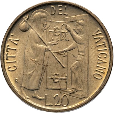купить Ватикан 20 лир (lire) 1981