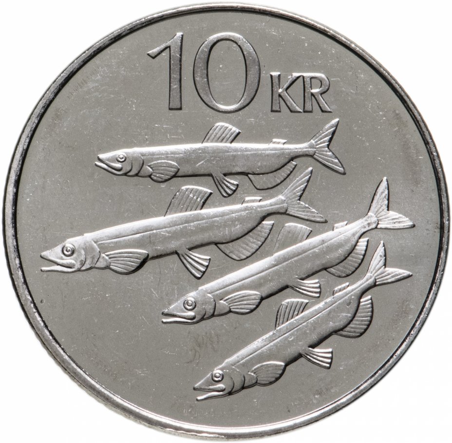 купить Исландия 10 крон (kronur) 2008 Мойва