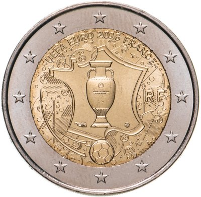 купить Франция 2 евро 2016 "Чемпионат Европы по футболу 2016"