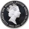 Купить Британские Виргинские острова 25 долларов (dollar) 1992 "500 лет Открытию Нового Света. Сокровища"