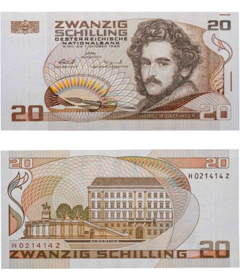 купить Австрия 20 шиллингов 1986 года P-148