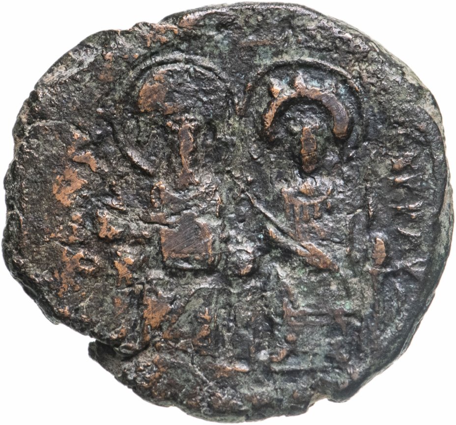 купить Византийская империя, Юстин II, 565-578 годы, фоллис (40 нуммий)