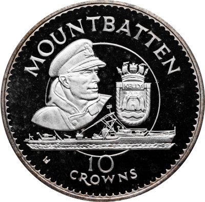 купить Тёркс и Кайкос 10 крон (crown) 1980 "Луис Маунтбеттен"