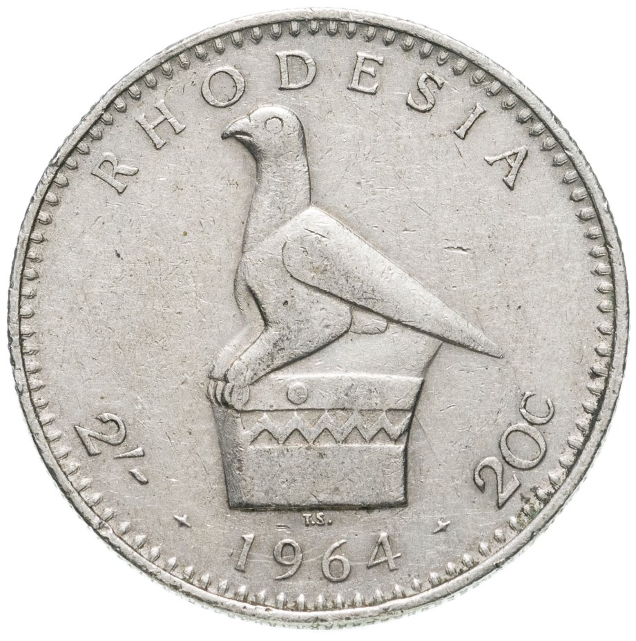 Купить Родезия 2 шиллинга - 20 центов 1964