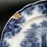 Купить Тарелка декоративная "Старинный замок", фаянс, деколь, Copeland Spode, Великобритания, 1890-1920 гг.