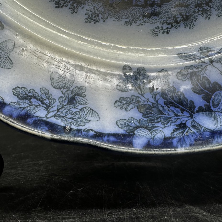 купить Тарелка декоративная "Старинный замок", фаянс, деколь, Copeland Spode, Великобритания, 1890-1920 гг.