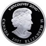 Купить Канада 25 долларов 2007 "XXI зимние Олимпийские Игры, Ванкувер 2010 - Горные лыжи"