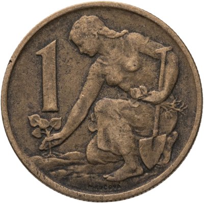 купить Чехословакия 1 крона (koruna) 1962