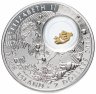 Купить Ниуэ 2 доллара 2013 "Монеты на счастье - Золотая рыбка" в буклете