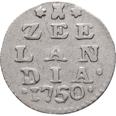 купить Голландская республика, Зеландия 2 стювера 1750