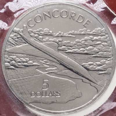 купить Соломоновы острова 5 долларов 2003 «Конкорд»