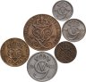 Купить Швеция набор монет 1-50 эре 1940 (6 шт.)