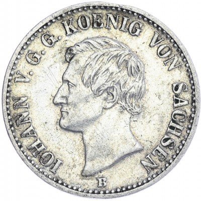 купить Саксония 1/3 талера 1860