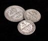 Купить Набор из 3 серебряных монет случайной страны 1870-1966 гг.