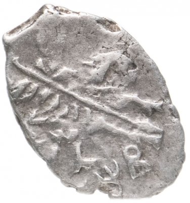 купить Петр I Копейка единоличное правление 1702г.(АѰВ) чекан Кадашевский двор Москва.