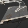 Купить [Редкость] Модель самолета "Ту-95" с дарственным шильдиком “Командиру и товарищу памятных 1956-60 годов полковнику Павлову Юрию Петровичу / 6/4 10231”, пластик, металл, СССР, 1960-1990 гг.