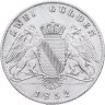 Купить Германия, Баден 2 гульдена 1852
