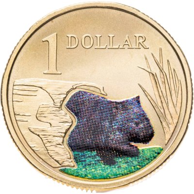 купить Австралия 1 доллар 2008 «Наземные животные Австралии - вомбат»
