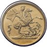 Купить Жетон Великобритания 2011 "Король Георг V" в конверте с марками