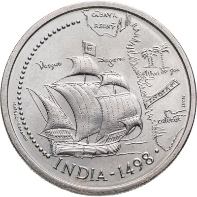 купить Португалия 200 эскудо (escudos) 1998 "Путешествие Васко да Гамы в Индию 1498 года - Индия"