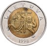 Купить Литва  5 литов (litai) 1998
