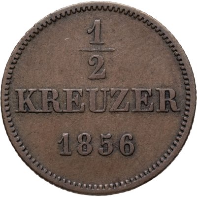 купить Бавария 1/2 крейцера 1856