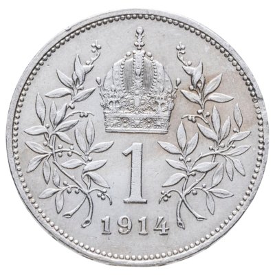 купить Австро-Венгрия 1 крона 1914 (монета для Австрии)
