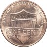 Купить США 1 цент 2010 P [KM#468] "Lincoln Cent. Реверс щита"