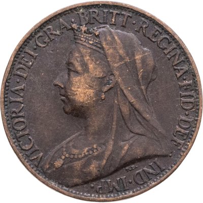 купить Великобритания 1 фартинг (farthing) 1896