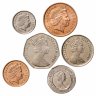 Купить Гибралтар - набор 6 монет - 1, 2, 5,10, 20, 50 пенсов 2000-2013 год