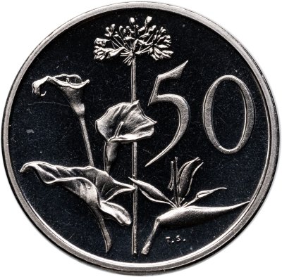 купить ЮАР 50 центов (cents) 1974