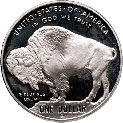 купить США 1 доллар (dollar) 2001 P Proof "Американский буффало (бизон)"