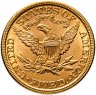 Купить США 5 долларов (dollars) 1907 Liberty Head (Голова Свободы - орел)