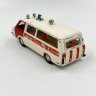 Купить Модель микроавтобуса РАФ-2203 "Скорая помощь" в масштабе 1:43, металл, пластик, деколь, СССР, 1980-1990 гг.