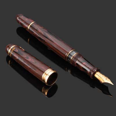 купить Ручка перьевая "Aurora 88 Ebanite" (Аврора 88 Эбонит), в подарочной коробке, металл, смола, золото, Италия, 2025 г.