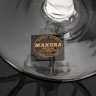 Купить [Большая] Ваза "Медуза" белого цвета, Makora Krosno, цветное стекло, гутная техника, Польша, 1970-1980 гг.