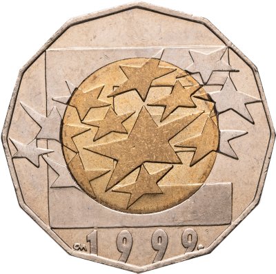 купить Хорватия 25 кун (kuna) 1999 "Европейский Союз"