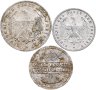 Купить Германия (Веймарская республика) набор из 50 пфеннигов, 200 и 500 марок 1921-1923