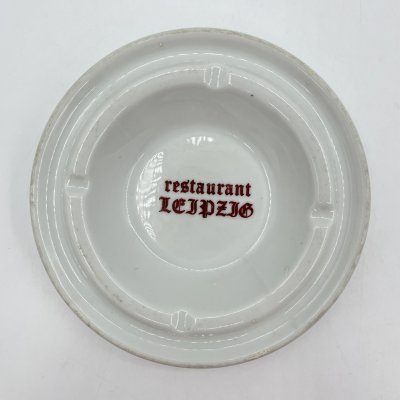 купить Пепельница из ресторана "Leipzig", фарфор, деколь, Болгария, 1950-1980 гг.