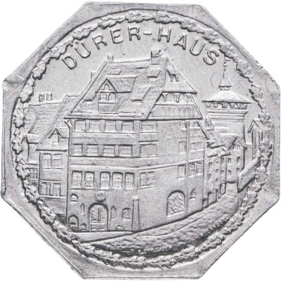 купить Германия, Нюрнберг (нотгельды) 20 пфеннигов 1919 "Дом Дюрера"