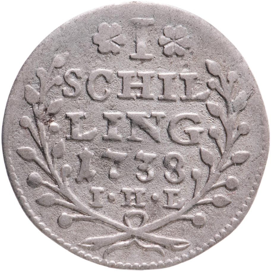 купить Гамбург 1 шиллинг 1738