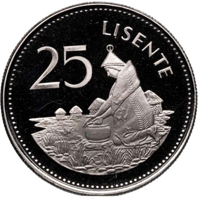 купить Лесото 25 лисенте (lisente) 1979